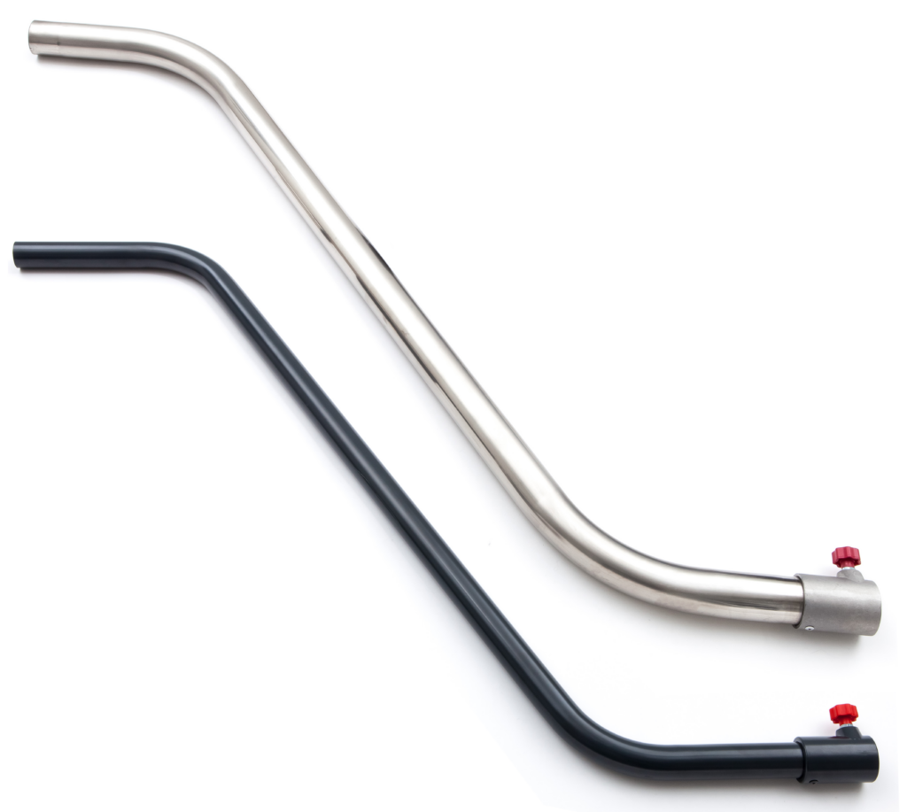 Steel pipe bends used to build fixed vacuum pipe networks